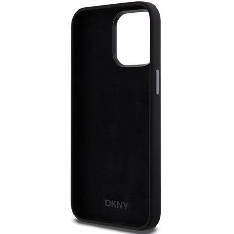 DKNY nakładka do iPhone 15 Pro Max 6,7" DKHCP15XSMCBSK czarna HC silicone w stack metal logo DKNY nakładka do iPhone 15 Pro Max 6,7" DKHCP15XSMCBSK czarna HC silicone w stack metal logo