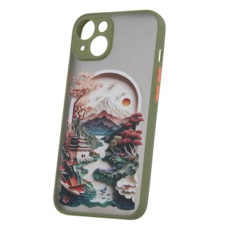 Nakładka Ultra Trendy do iPhone 11 Travel zielona