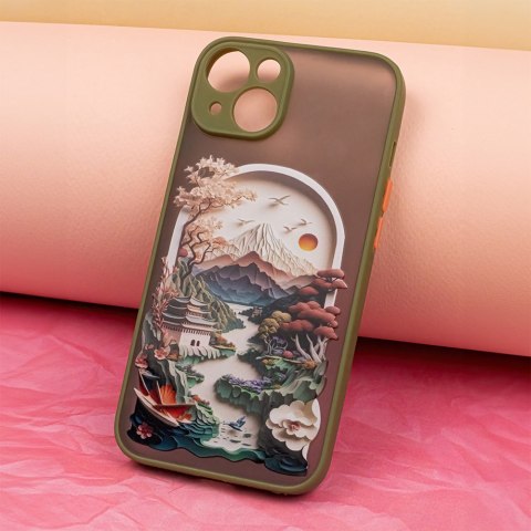 Nakładka Ultra Trendy do iPhone 11 Travel zielona