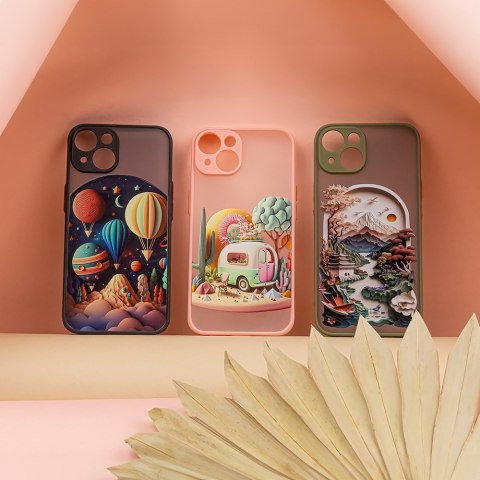 Nakładka Ultra Trendy do iPhone 13 Pro 6,1" Travel zielona