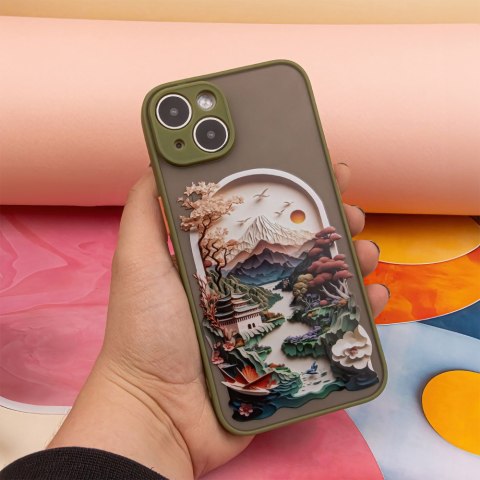 Nakładka Ultra Trendy do Xiaomi Redmi Note 13 Pro 5G Travel zielona