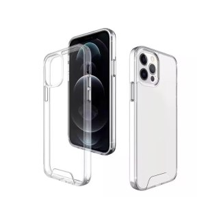 Nakładka Hybrid Crystal do iPhone 14 6,1" transparentna big hole
