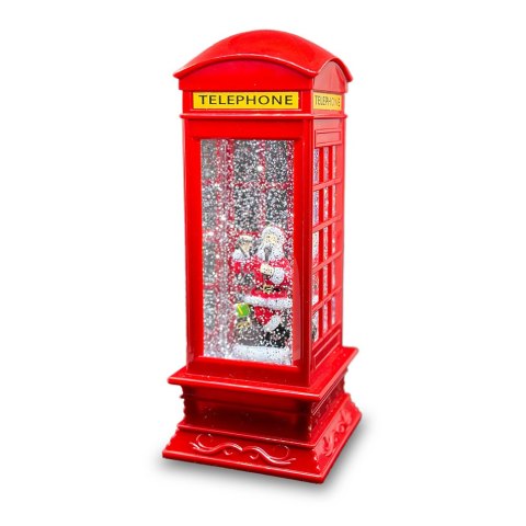 Świąteczna Śnieżna BUDKA TELEFONICZNA FLX-2 Forever Light