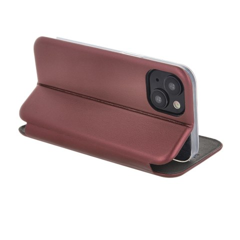 Etui Smart Diva do iPhone 16 Plus 6,7" burgundowe