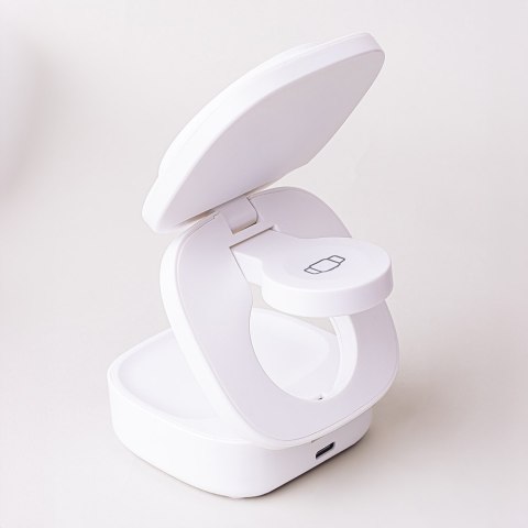 Maxlife ładowarka bezprzewodowa magnetyczna MXWC-06 15W biała 3w1 Maxlife ładowarka bezprzewodowa magnetyczna MXWC-06 15W biała 3w1