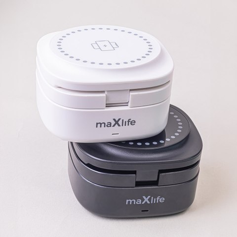 Maxlife ładowarka bezprzewodowa magnetyczna MXWC-06 15W biała 3w1 Maxlife ładowarka bezprzewodowa magnetyczna MXWC-06 15W biała 3w1
