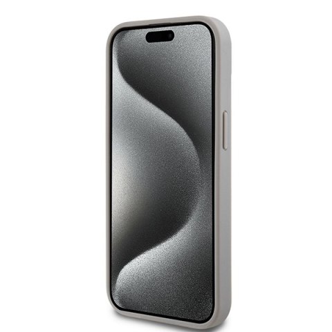 DKNY nakładka do iPhone 15 Plus 6,7" DKHCP15MPRTHSLE beżowa HC PU repeat texture pattern w tonal stripe DKNY nakładka do iPhone 15 Plus 6,7" DKHCP15MPRTHSLE beżowa HC PU repeat texture pattern w tonal stripe