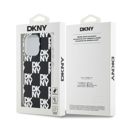 DKNY nakładka do iPhone 15 Pro Max 6,7" DKHCP15XHDLCEK czarna HC PC TPU checkered pattern DKNY nakładka do iPhone 15 Pro Max 6,7" DKHCP15XHDLCEK czarna HC PC TPU checkered pattern