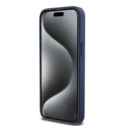 DKNY nakładka do iPhone 15 Pro Max 6,7" DKHCP15XPRTHSLB czarna HC Magsafe pu repeat pattern w stack logo DKNY nakładka do iPhone 15 Pro Max 6,7" DKHCP15XPRTHSLB czarna HC Magsafe pu repeat pattern w stack logo