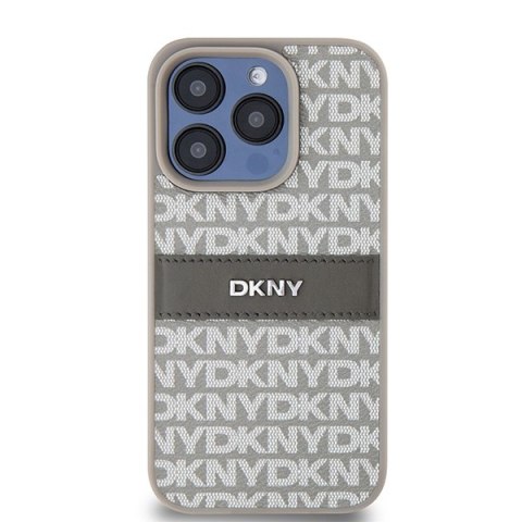 DKNY nakładka do iPhone 15 Pro Max 6,7" DKHCP15XPRTHSLE różowa HC PU repeat texture pattern w tonal stripe DKNY nakładka do iPhone 15 Pro Max 6,7" DKHCP15XPRTHSLE różowa HC PU repeat texture pattern w tonal stripe