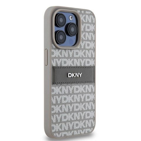 DKNY nakładka do iPhone 15 Pro Max 6,7" DKHCP15XPRTHSLE różowa HC PU repeat texture pattern w tonal stripe DKNY nakładka do iPhone 15 Pro Max 6,7" DKHCP15XPRTHSLE różowa HC PU repeat texture pattern w tonal stripe