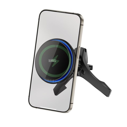 WIWU 15W magnetyczny uchwyt samochodowy na telefon z ładowaniem indukcyjnym CH-317 WIWU 15W magnetyczny uchwyt samochodowy na telefon z ładowaniem indukcyjnym CH-317