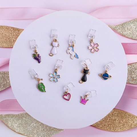 Zawieszka Charms USB-C star