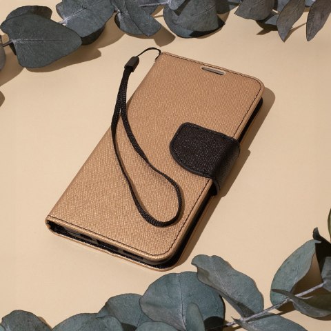 Etui Smart Fancy do Samsung Galaxy S20 FE / S20 LITE / S20 FE 5G złoto-czarne Etui Smart Fancy do Samsung Galaxy S20 FE / S20 LITE / S20 FE 5G złoto-czarne