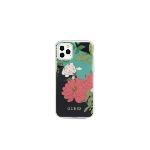 Guess nakładka do iPhone 11 Pro Max GUHCN65IMLFL01 czarna hard case Flower Collection Guess nakładka do iPhone 11 Pro Max GUHCN65IMLFL01 czarna hard case Flower Collection