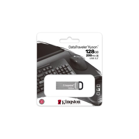 Kingston pendrive 128GB USB 3.0 DT Kyson metalowy Kingston pendrive 128GB USB 3.0 DT Kyson metalowy
