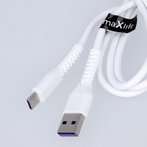 Maxlife kabel MXUC-04 USB - Lightning 1,0 m 3A biały Maxlife kabel MXUC-04 USB - Lightning 1,0 m 3A biały