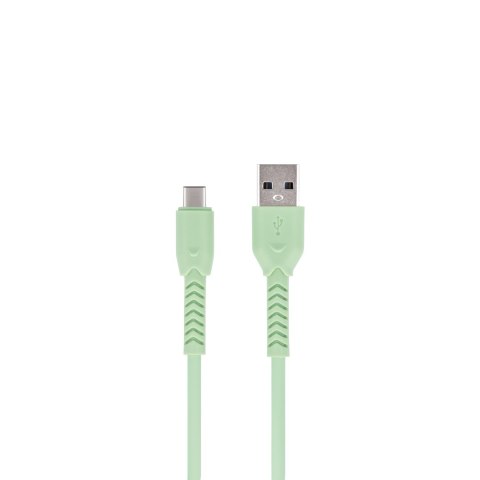 Maxlife kabel MXUC-04 USB - USB-C 1,0 m 3A zielony Maxlife kabel MXUC-04 USB - USB-C 1,0 m 3A zielony