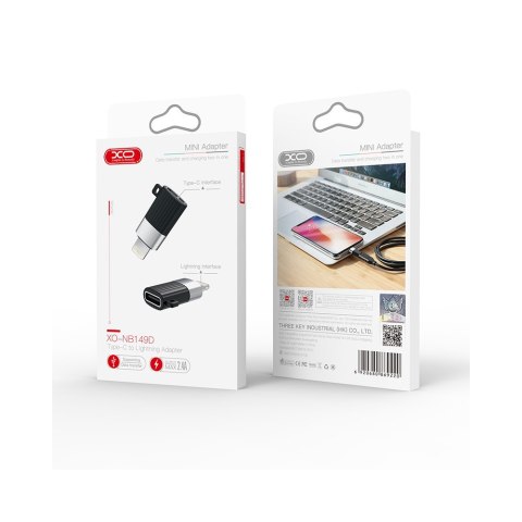 XO adapter NB149-D USB-C - Lightning czarny