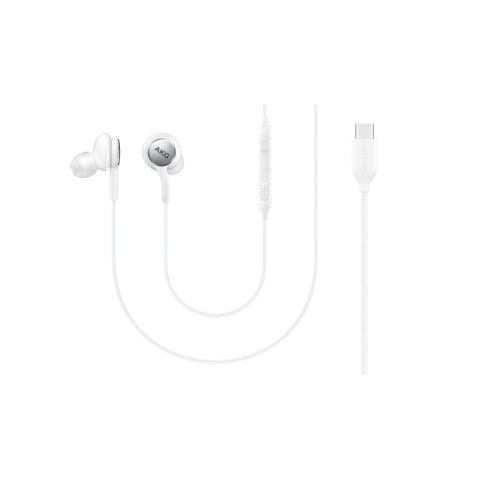 Samsung Galaxy słuchawki przewodowe E0-IC100 USB-C dokanałowe białe Samsung Galaxy słuchawki przewodowe E0-IC100 USB-C dokanałowe białe