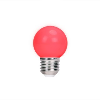 Żarówka LED E27 G45 2W 230V czerwona 5 sztuk Forever Light