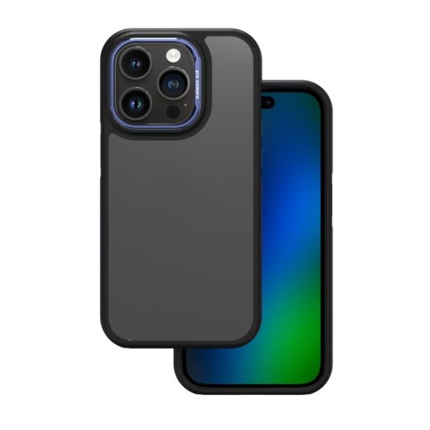 Nakładka Crystal Black do iPhone 14 Pro 6,1" niebieska Nakładka Crystal Black do iPhone 14 Pro 6,1" niebieska