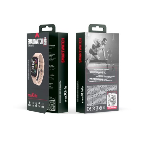 Maxlife smartwatch MXSW-110 pudrowy róż Maxlife smartwatch MXSW-110 pudrowy róż