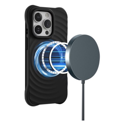 Nakładka Circle Mag do iPhone 16 6,1" czarna
