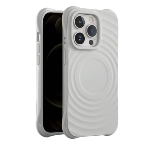 Nakładka Circle Mag do iPhone 16 6,1" szara