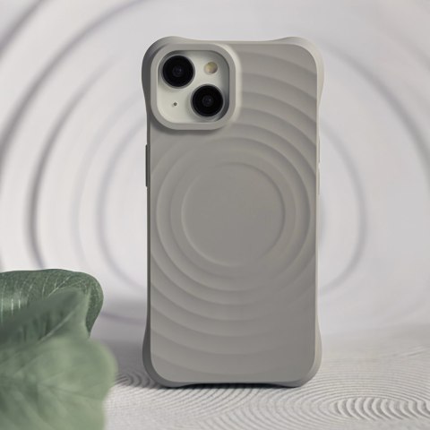 Nakładka Circle Mag do iPhone 16 6,1" szara