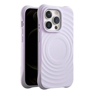 Nakładka Circle Mag do iPhone 16 Pro 6,3" jasnofioletowa