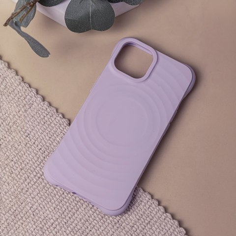 Nakładka Circle Mag do iPhone 16 Pro 6,3" jasnofioletowa