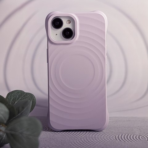 Nakładka Circle Mag do iPhone 16 Pro 6,3" jasnofioletowa