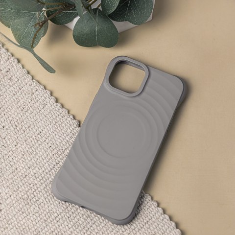 Nakładka Circle Mag do iPhone 16 Pro 6,3" szara