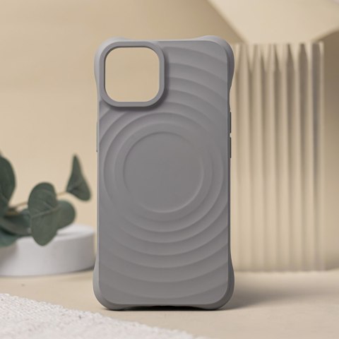 Nakładka Circle Mag do iPhone 16 Pro 6,3" szara