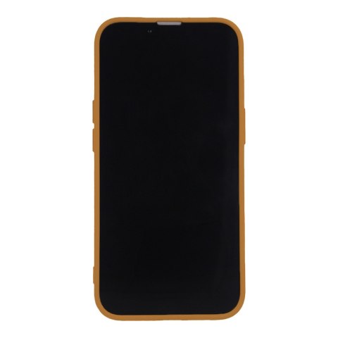 Nakładka Silicon do iPhone 16 6,1" karmelowa