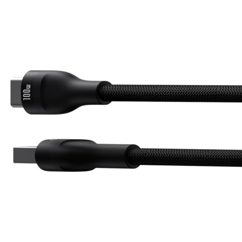 Baseus kabel Flash 2 Charging Cable USB to USB-C 100W 2m Cluster czarny Baseus kabel Flash 2 Charging Cable USB to USB-C 100W 2m Cluster czarny
