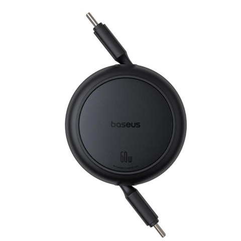 Baseus kabel Free2Pull Mini Charging Cable USB-C to USB-C 60W 1m Cluster czarny Baseus kabel Free2Pull Mini Charging Cable USB-C to USB-C 60W 1m Cluster czarny