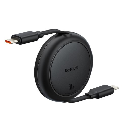 Baseus kabel Free2Pull Mini Charging Cable USB-C to USB-C 60W 1m Cluster czarny Baseus kabel Free2Pull Mini Charging Cable USB-C to USB-C 60W 1m Cluster czarny