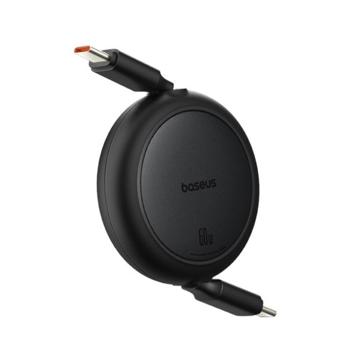 Baseus kabel Free2Pull Mini Charging Cable USB-C to USB-C 60W 1m Cluster czarny Baseus kabel Free2Pull Mini Charging Cable USB-C to USB-C 60W 1m Cluster czarny