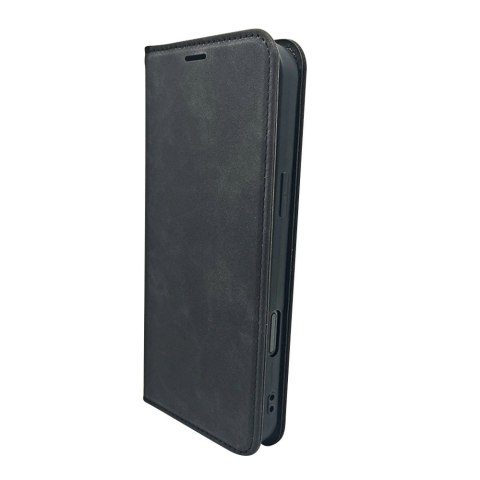 Etui Smart Suede do iPhone 16 Plus 6,7" czarne Etui Smart Suede do iPhone 16 Plus 6,7" czarne