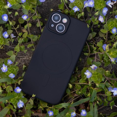Nakładka Simple Color Mag do iPhone 16e czarna