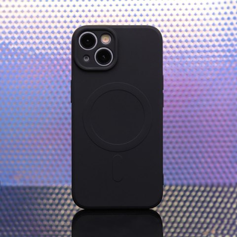 Nakładka Simple Color Mag do iPhone 16e czarna