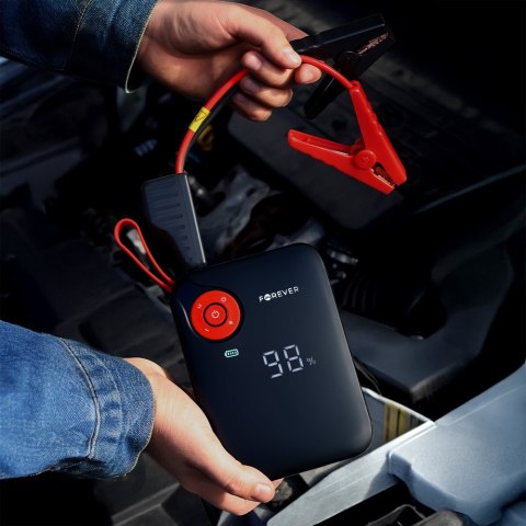 Forever jump starter 4w1 JS-400 26,64Wh czarno-niebieski Forever jump starter 4w1 JS-400 26,64Wh czarno-niebieski