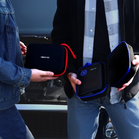 Forever jump starter 4w1 JS-400 26,64Wh czarno-niebieski Forever jump starter 4w1 JS-400 26,64Wh czarno-niebieski