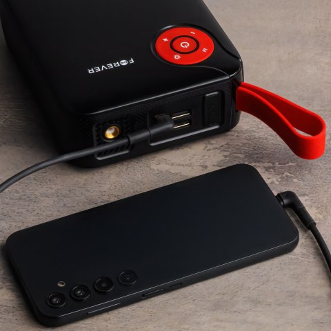 Forever jump starter 4w1 JS-400 26,64Wh czarno-niebieski Forever jump starter 4w1 JS-400 26,64Wh czarno-niebieski