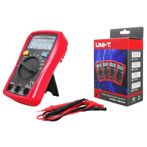 Miernik uniwersalny automatyczny zakres pomiaru UT33A+ UNI-T Miernik uniwersalny automatyczny zakres pomiaru UT33A+ UNI-T