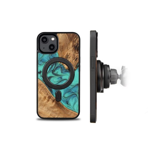 Bewood nakładka Unique do iPhone 15 6,1" Turquoise z MagSafe Bewood nakładka Unique do iPhone 15 6,1" Turquoise z MagSafe