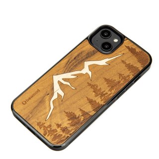 Bewood nakładka do iPhone 15 Plus 6,7" Góry Imbuia